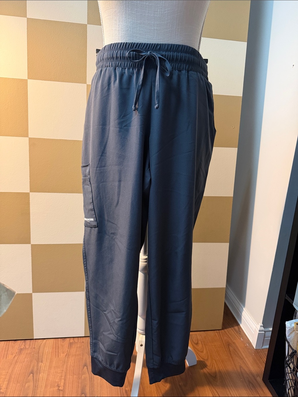 Skechers Navy Drawstring Utility Joggers